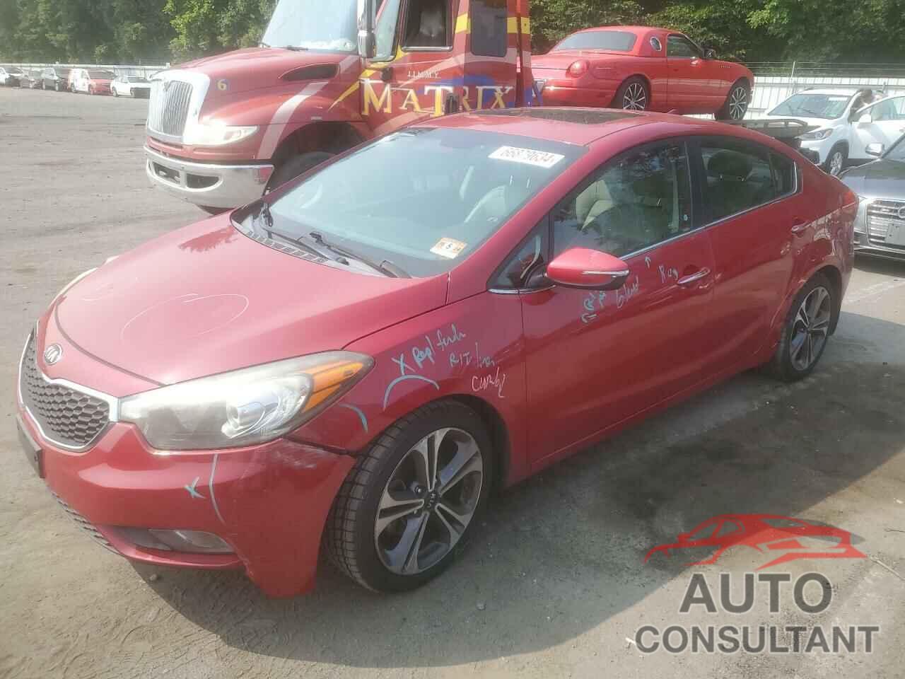 KIA FORTE 2016 - KNAFZ4A86G5548767