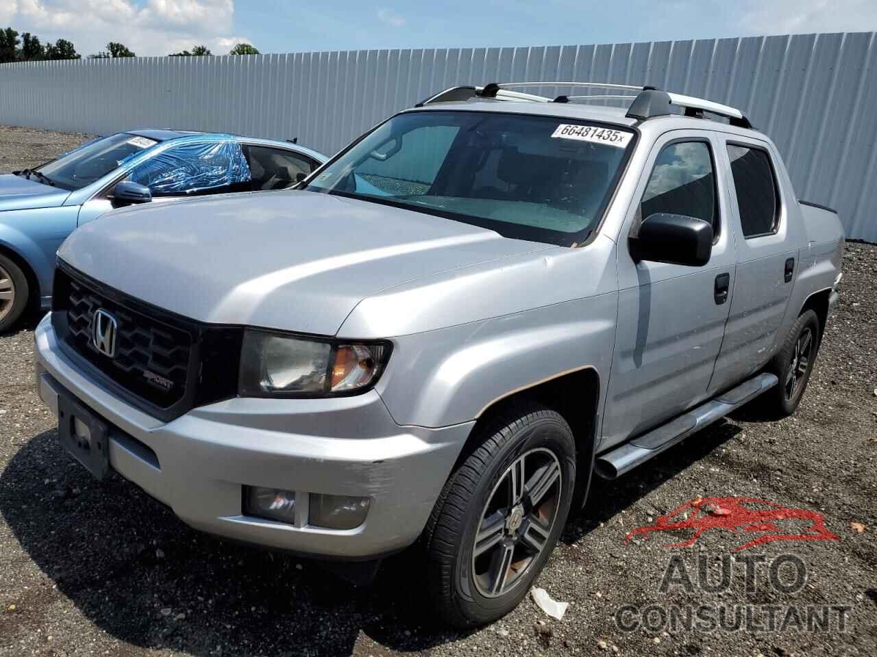 HONDA RIDGELINE 2013 - 5FPYK1F79DB005980