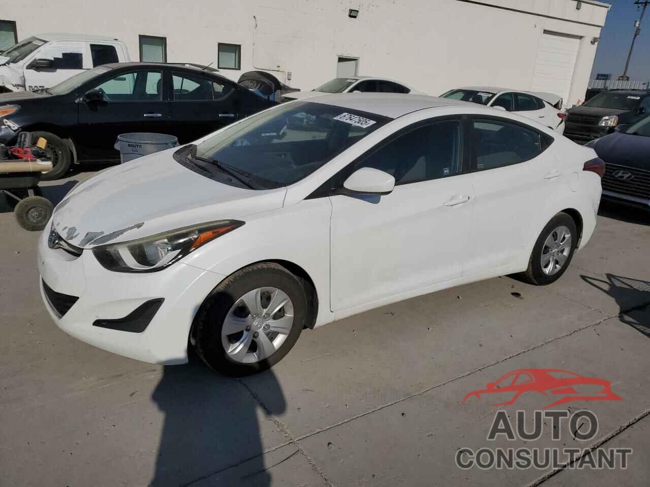 HYUNDAI ELANTRA 2016 - 5NPDH4AE4GH683121