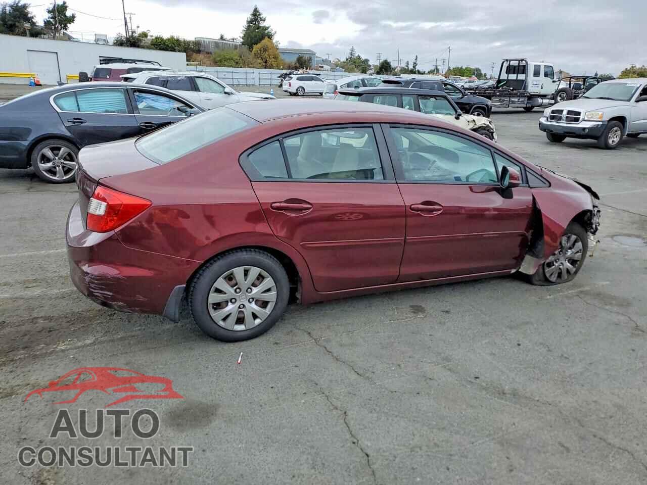 HONDA CIVIC 2012 - 19XFB2F52CE345660