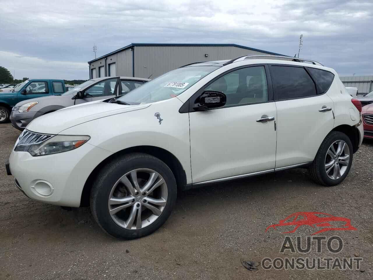 NISSAN MURANO 2010 - JN8AZ1MW2AW122778