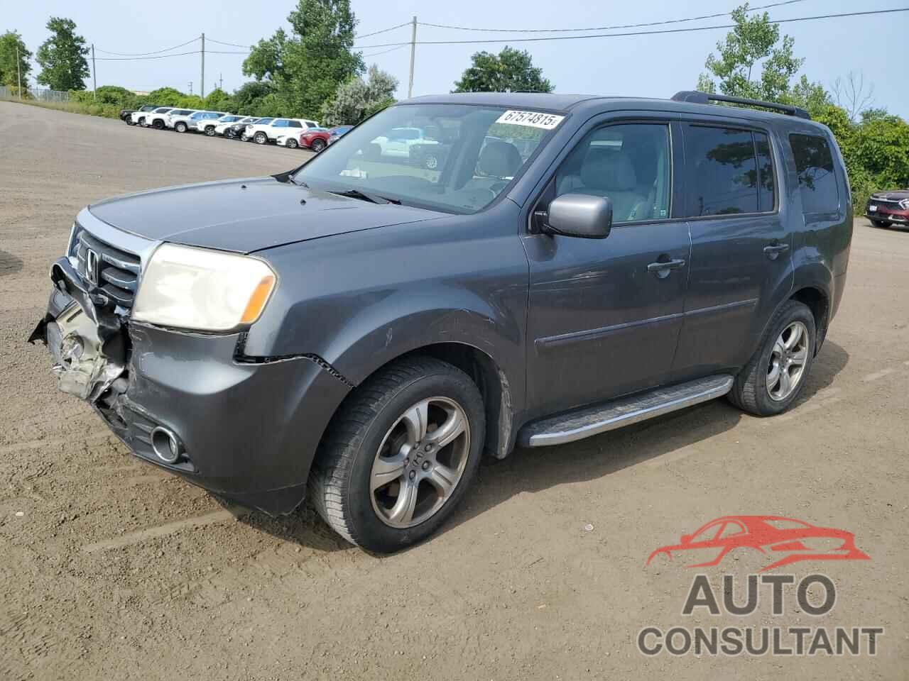 HONDA PILOT 2013 - 5FNYF4H5XDB505740