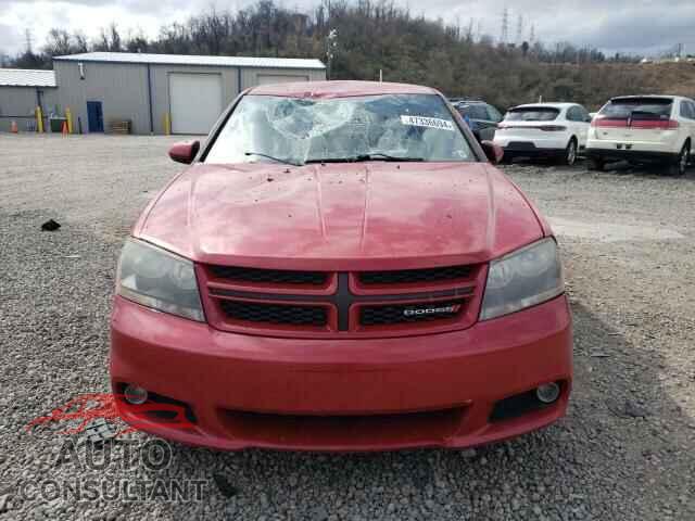 DODGE AVENGER 2013 - 1C3CDZCB5DN519545