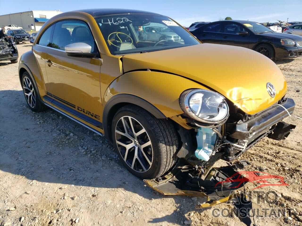 VOLKSWAGEN BEETLE 2017 - 3VWS17AT0HM624622