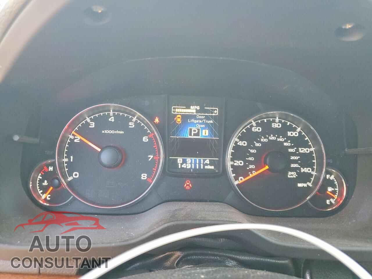 SUBARU OUTBACK 2014 - 4S4BRBKC4E3223094