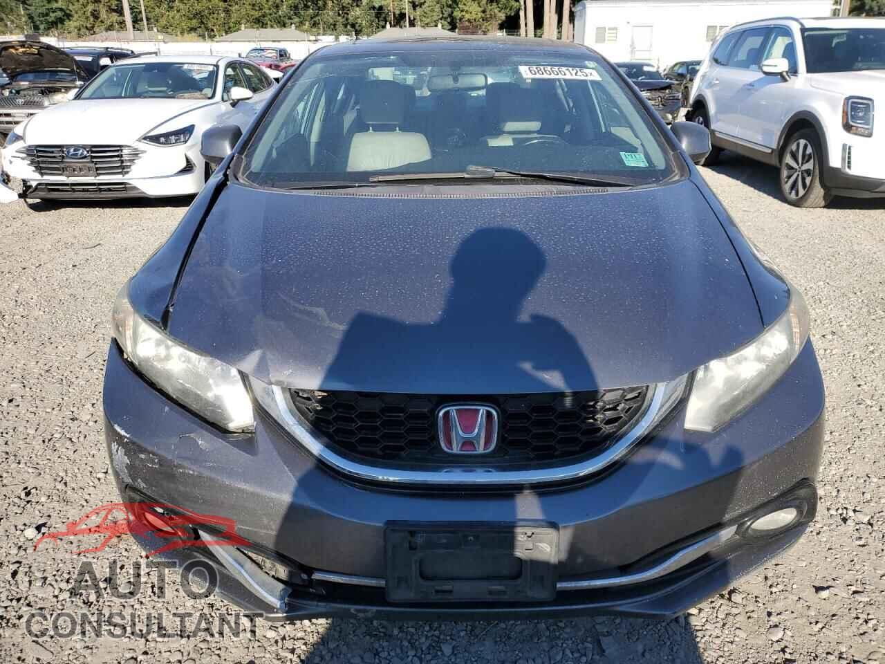 HONDA CIVIC 2013 - 19XFB2F98DE226323