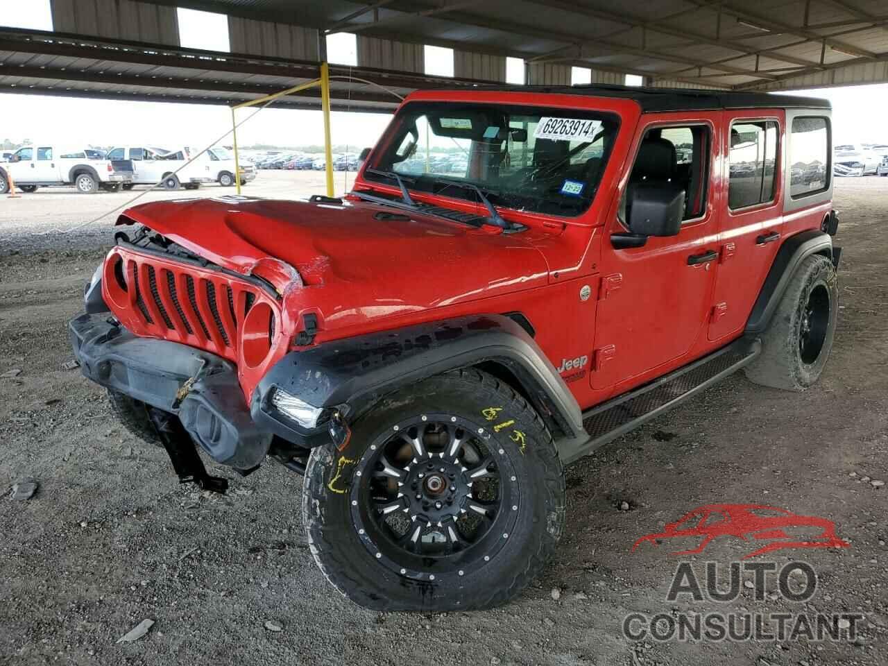 JEEP WRANGLER 2020 - 1C4HJXDG2LW267304