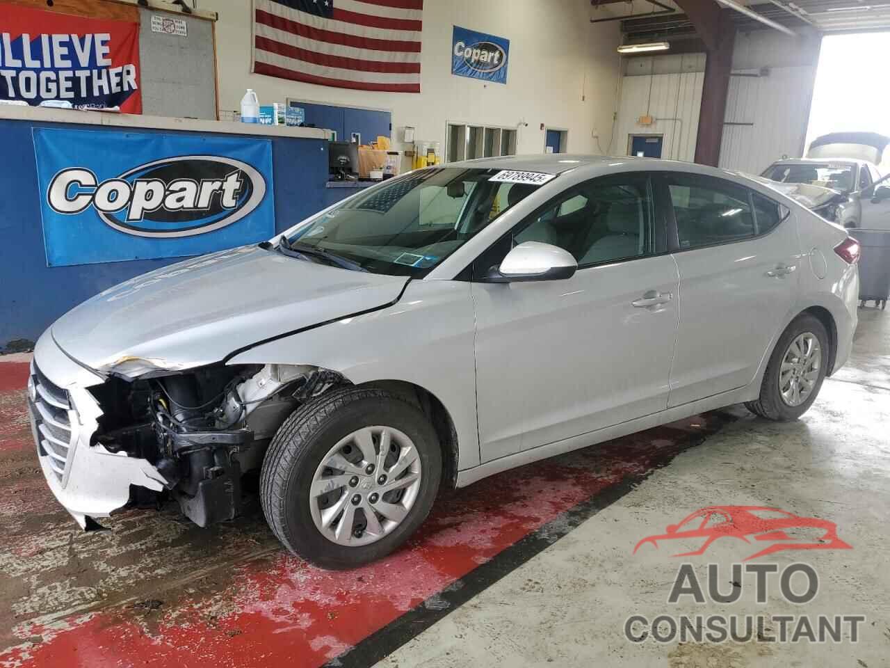 HYUNDAI ELANTRA 2018 - KMHD74LF4JU491005