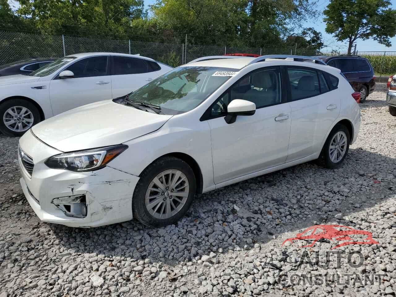 SUBARU IMPREZA 2018 - 4S3GTAD63J3730222