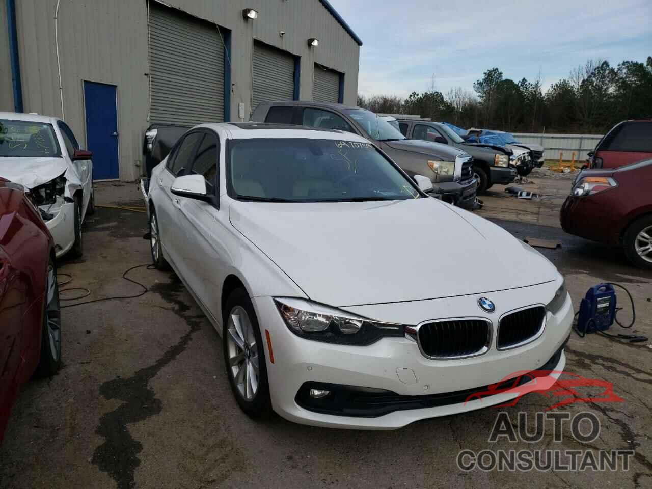 BMW 3 SERIES 2017 - WBA8E1G38HNU17856