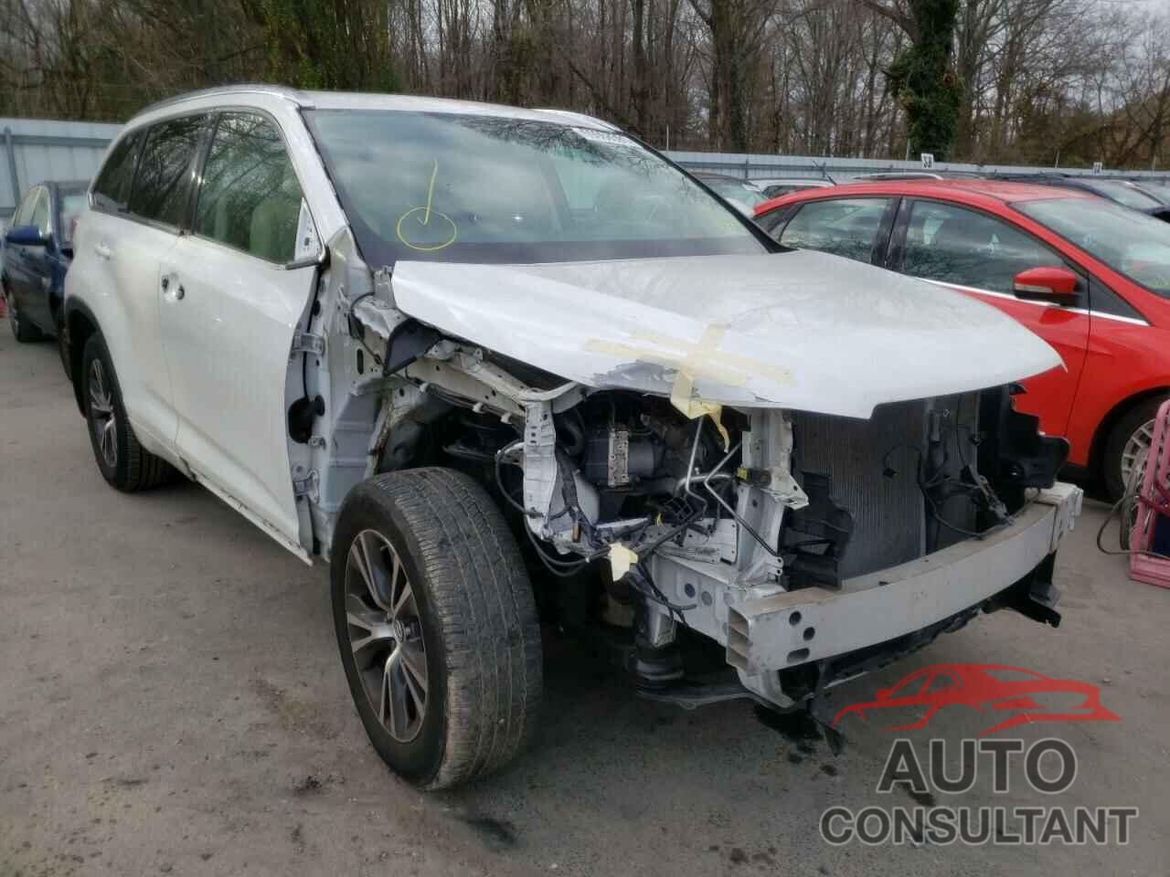 TOYOTA HIGHLANDER 2016 - 5TDJKRFH2GS301005