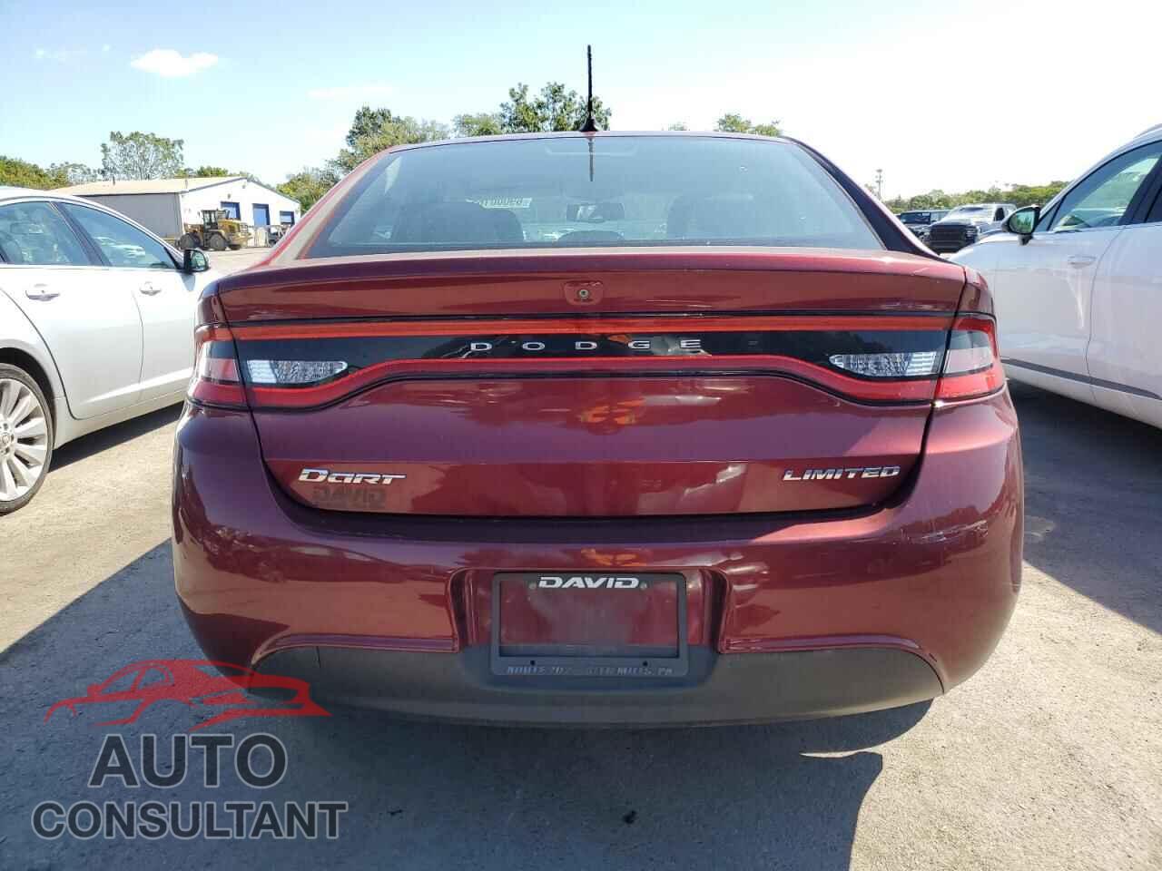 DODGE DART 2015 - 1C3CDFCB8FD307262