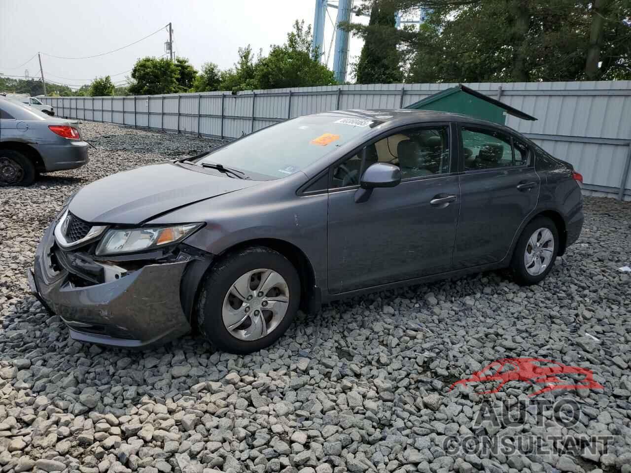 HONDA CIVIC 2013 - 19XFB2F56DE201238