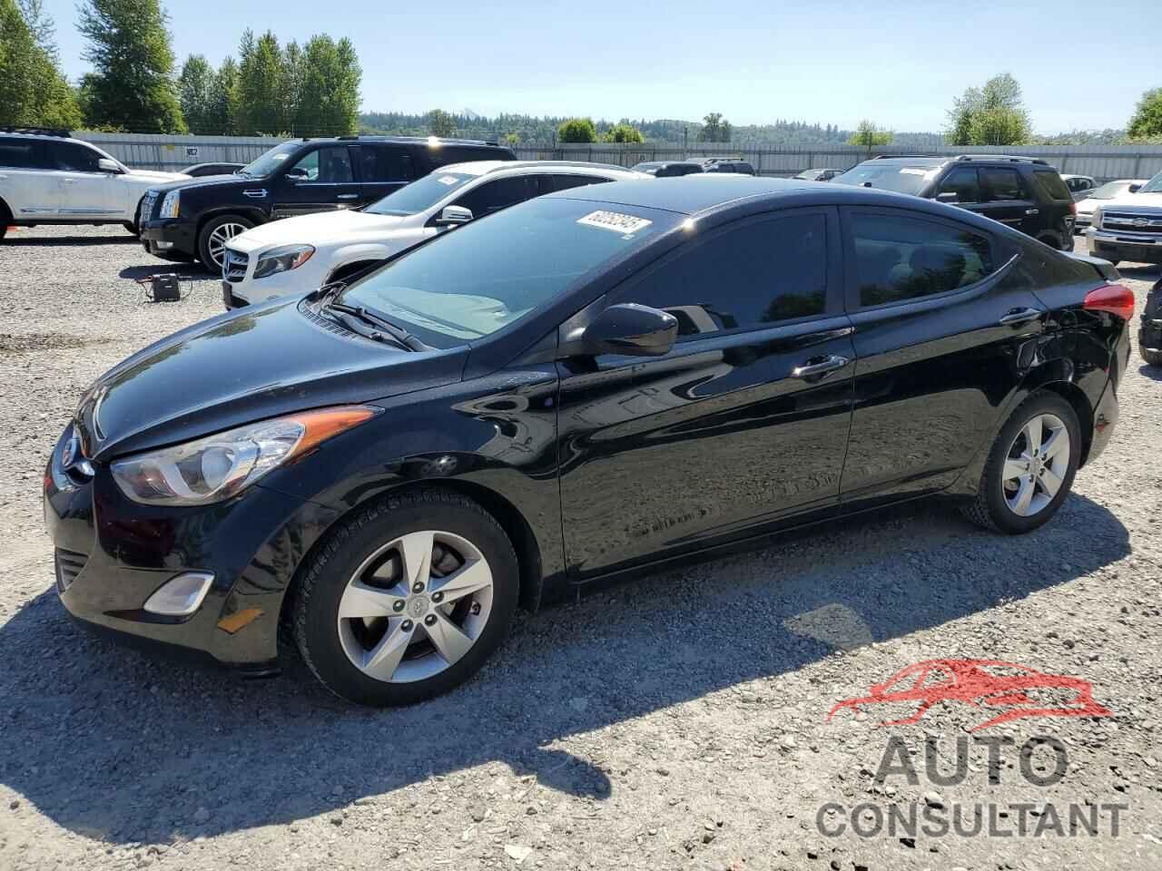 HYUNDAI ELANTRA 2012 - KMHDH4AEXCU298576