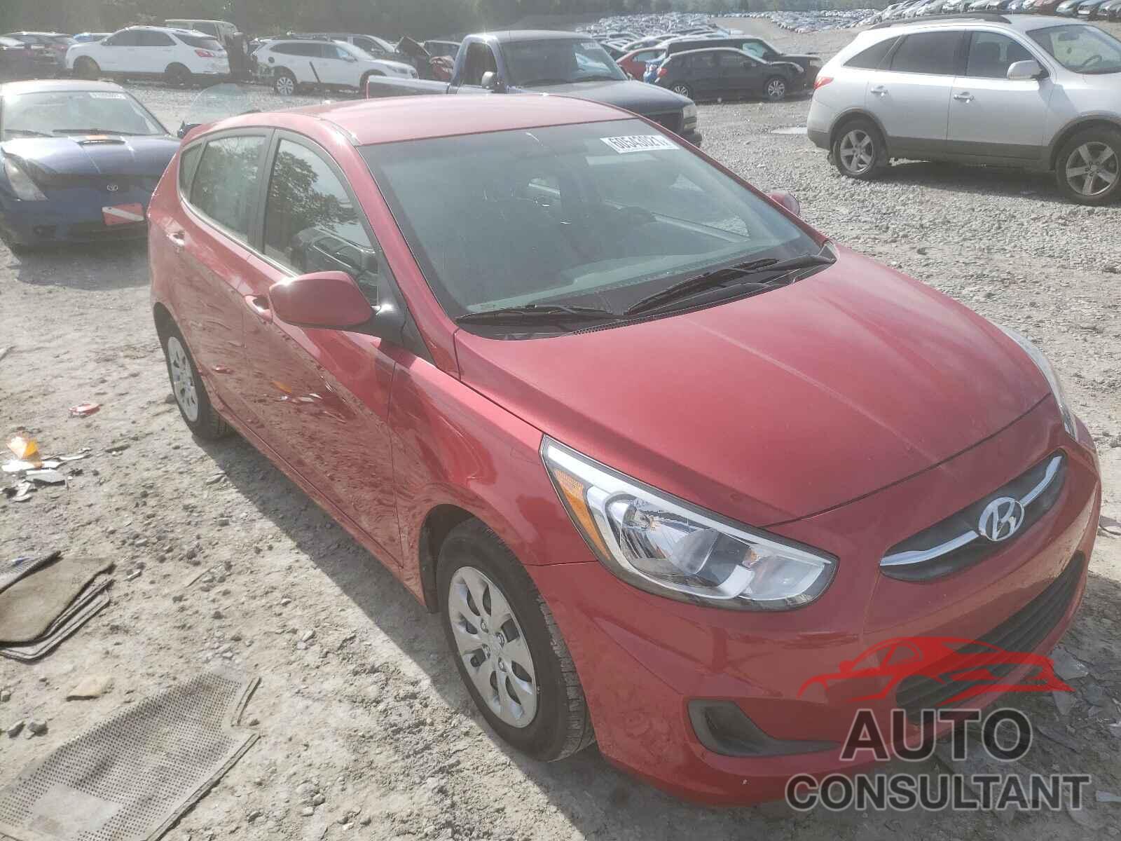 HYUNDAI ACCENT 2017 - KMHCT5AE1HU351205