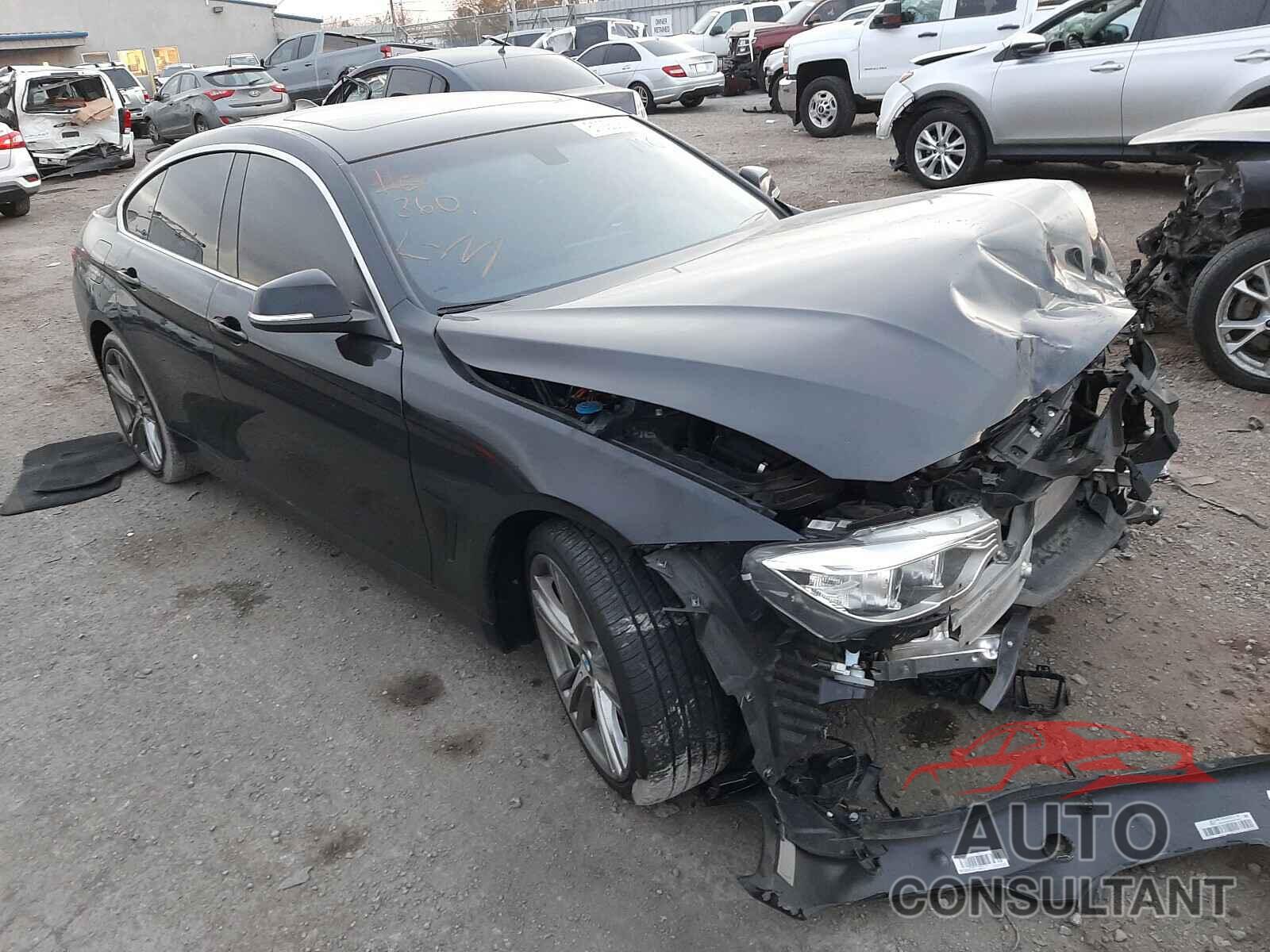 BMW 4 SERIES 2017 - WBA4F7C38HG787682