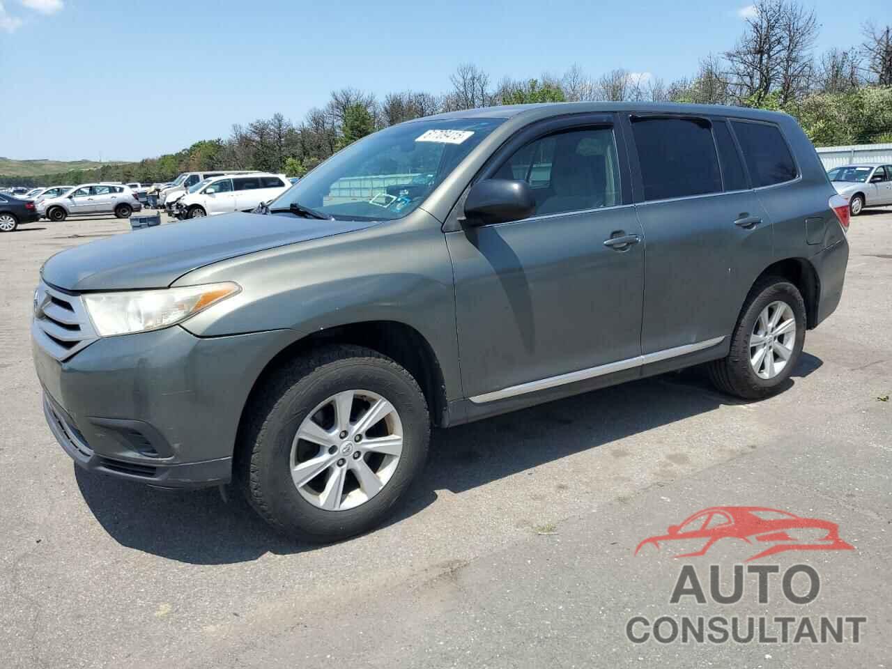 TOYOTA HIGHLANDER 2012 - 5TDBK3EH8CS110749