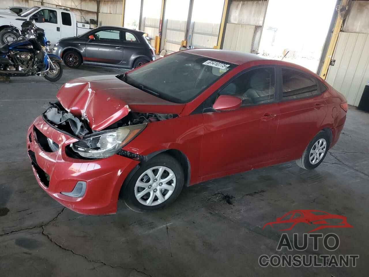 HYUNDAI ACCENT 2013 - KMHCT4AE4DU279307
