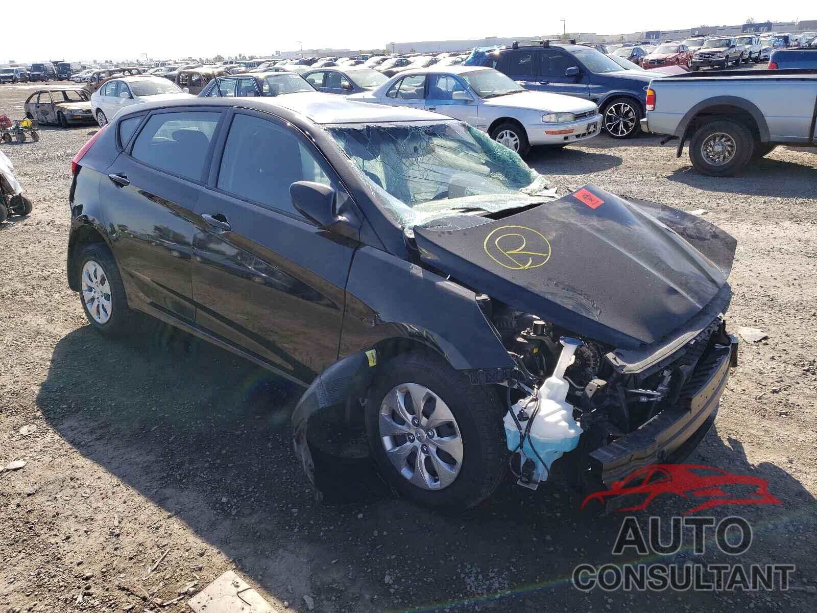 HYUNDAI ACCENT 2017 - KMHCT5AE4HU350579