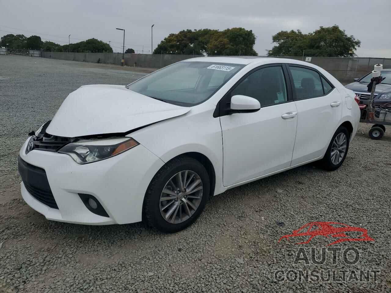 TOYOTA COROLLA 2014 - 5YFBURHE0EP047043