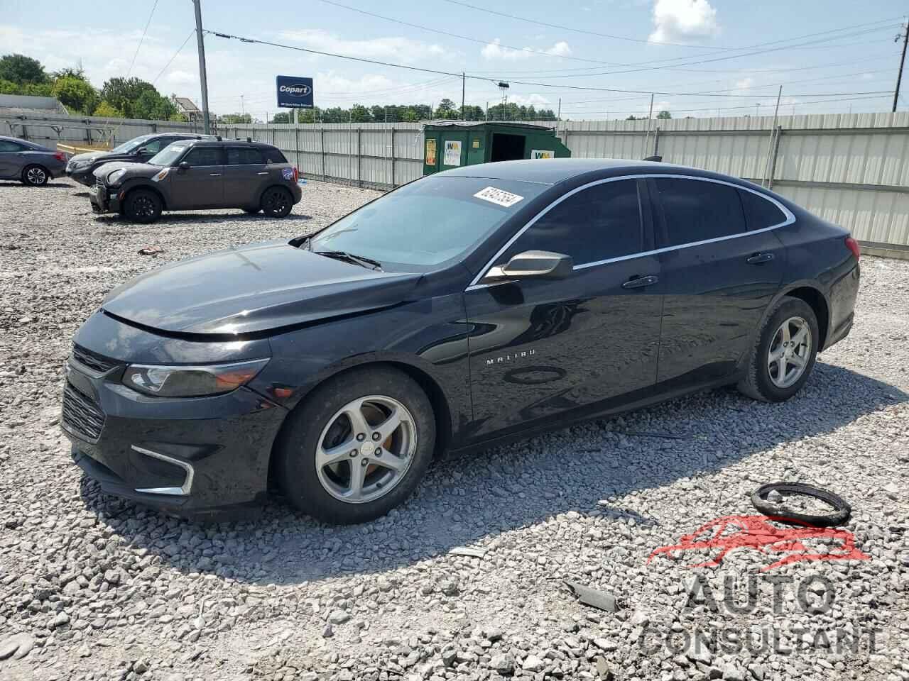 CHEVROLET MALIBU 2017 - 1G1ZB5STXHF250384