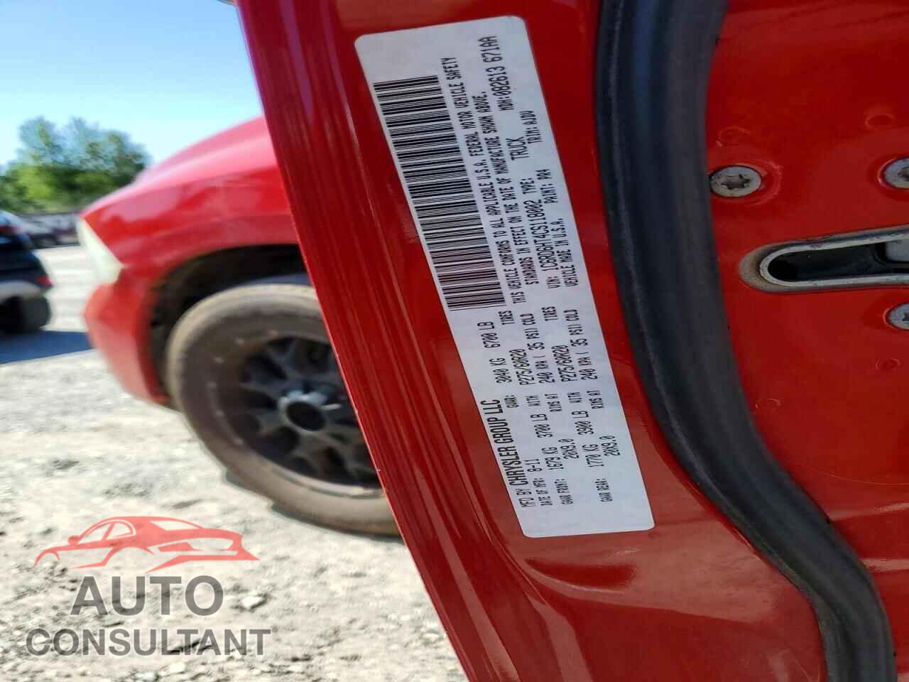 DODGE RAM 1500 2012 - 1C6RD6HT4CS118002