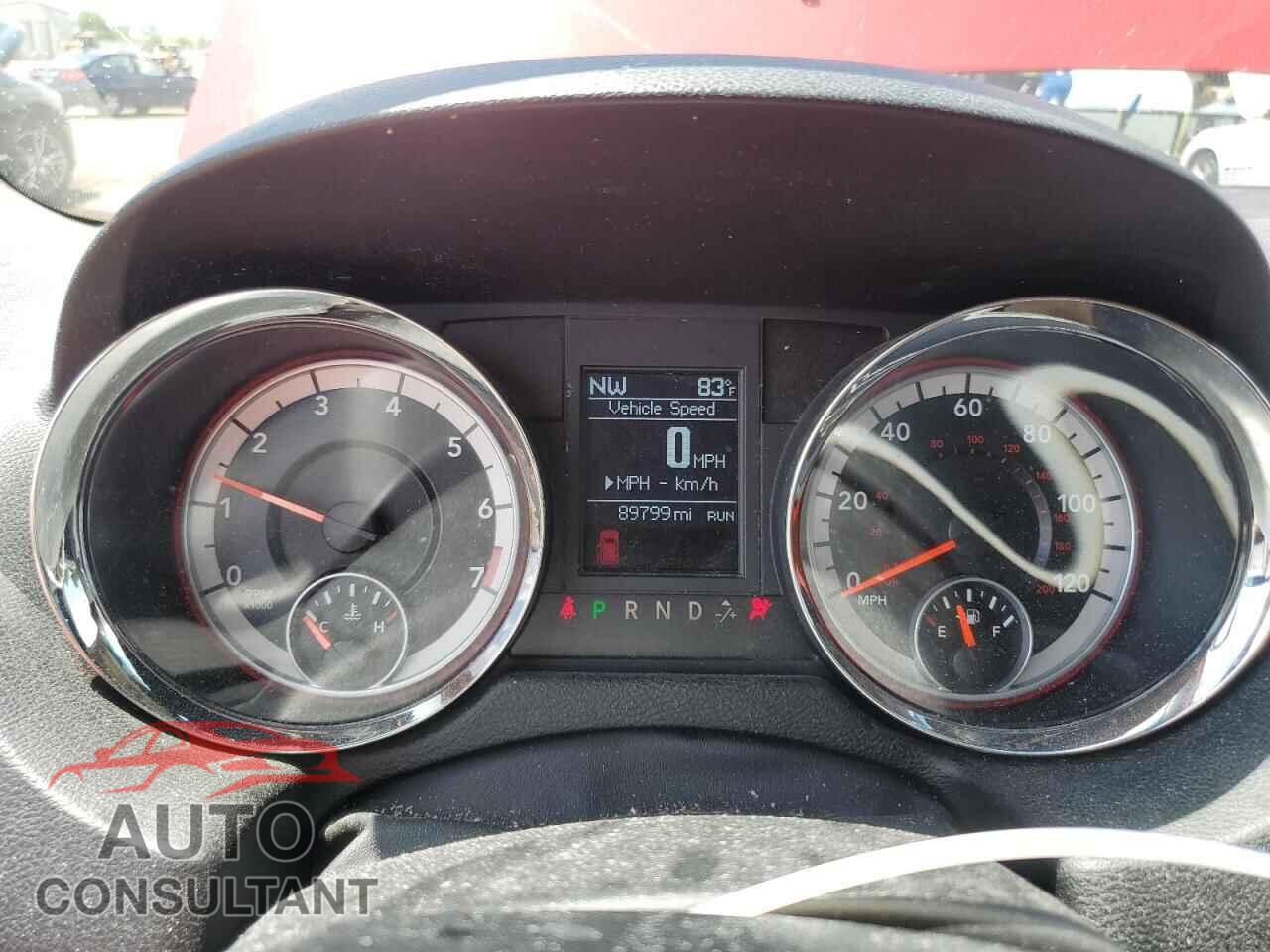 DODGE CARAVAN 2012 - 2C4RDGDG0CR367423