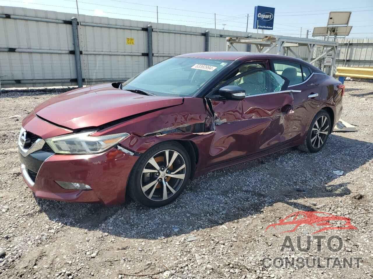 NISSAN MAXIMA 2017 - 1N4AA6APXHC376270