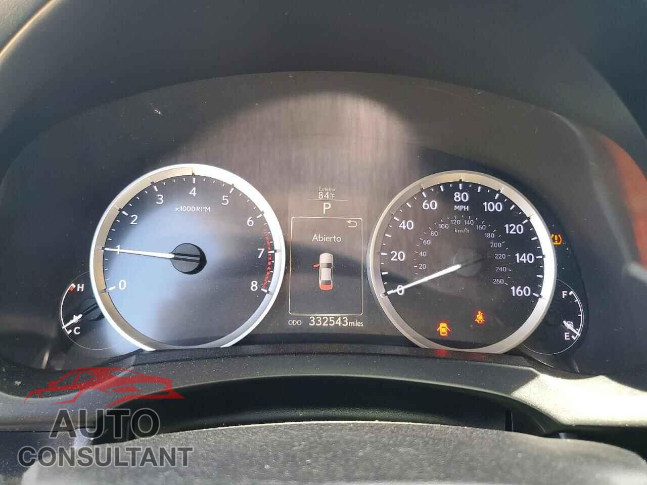 LEXUS IS 2015 - JTHBF1D22F5049865