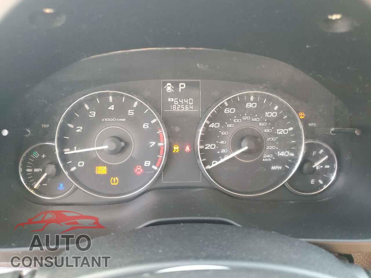 SUBARU OUTBACK 2011 - 4S4BRBCC2B3324838