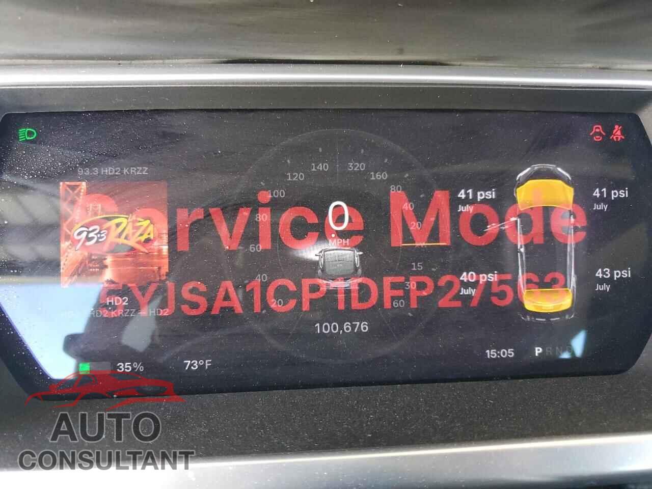TESLA MODEL S 2013 - 5YJSA1CP1DFP27563