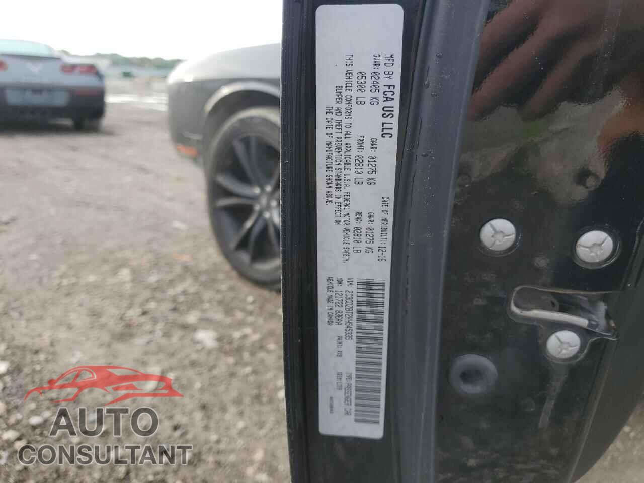 DODGE CHALLENGER 2017 - 2C3CDZBT2HH545335