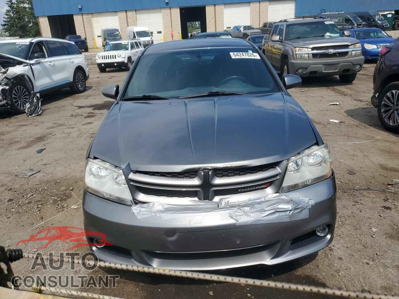 DODGE AVENGER 2013 - 1C3CDZCB9DN682649