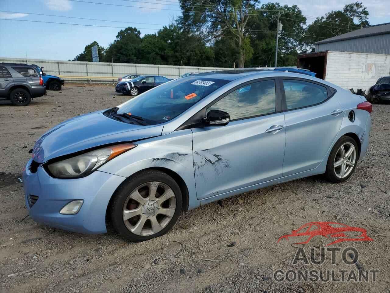 HYUNDAI ELANTRA 2013 - KMHDH4AE0DU608574