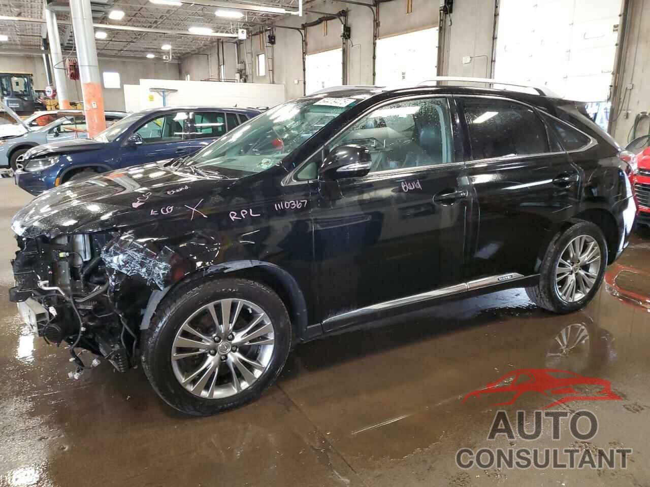 LEXUS RX450 2013 - JTJBC1BA5D2442288