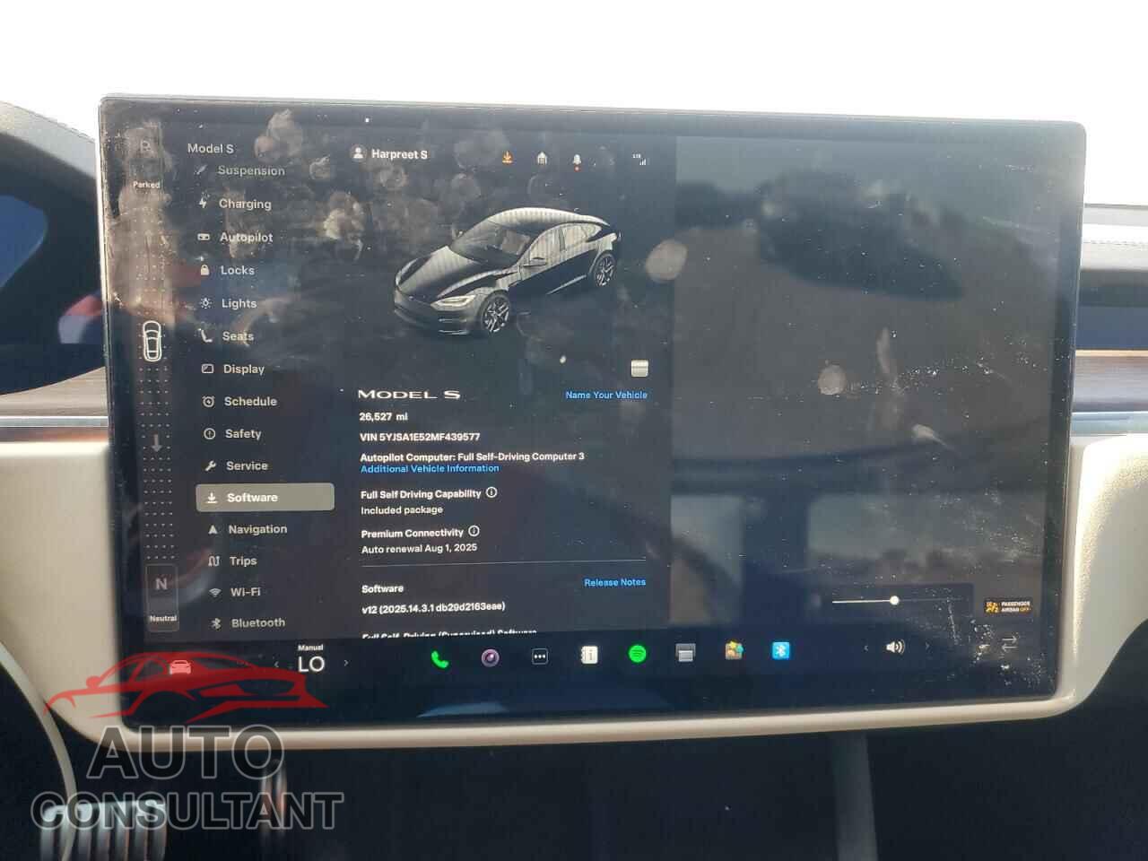 TESLA MODEL S 2021 - 5YJSA1E52MF439577