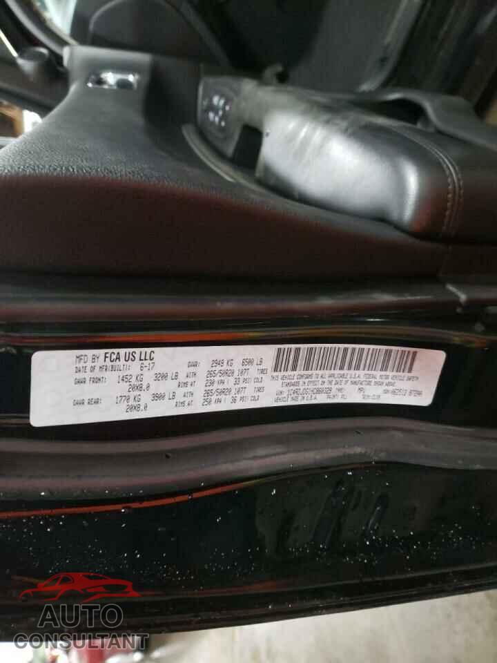DODGE DURANGO 2017 - 1C4RDJDG1HC860329