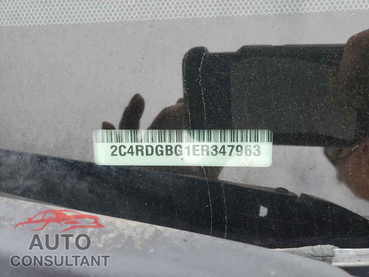 DODGE CARAVAN 2014 - 2C4RDGBG1ER347963