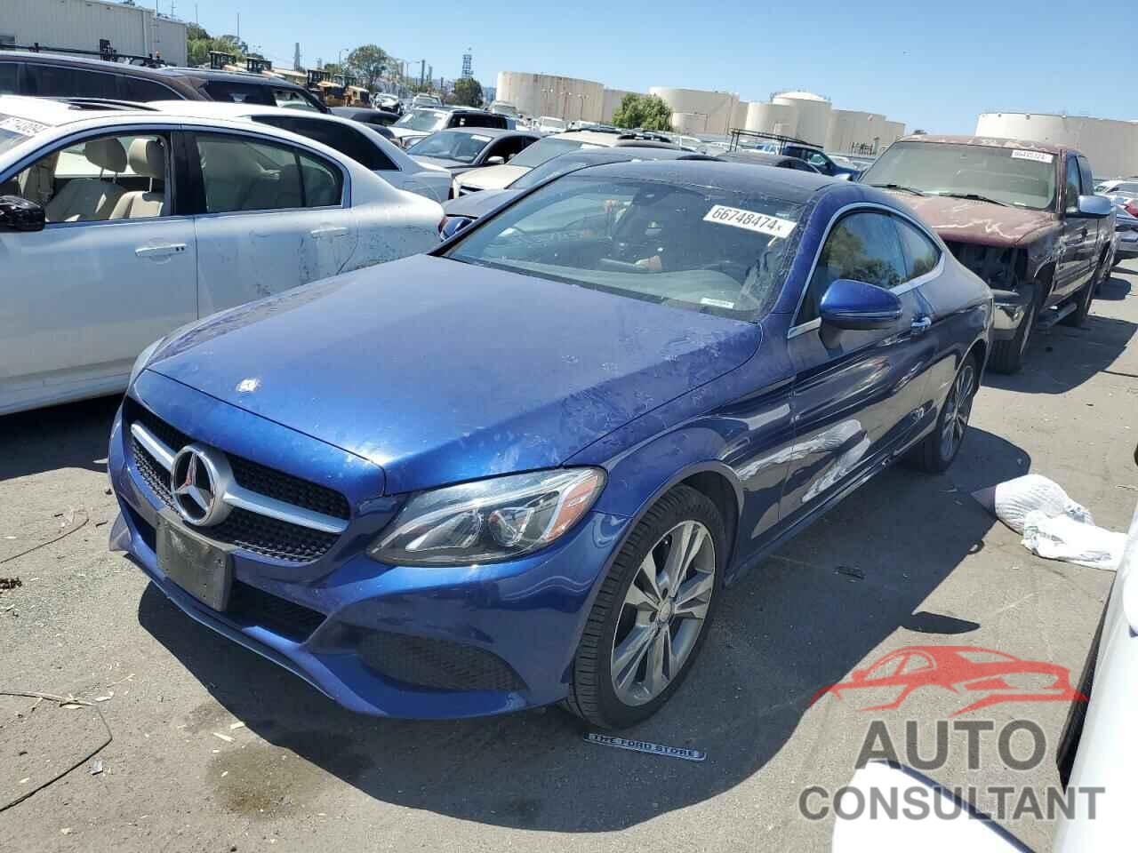 MERCEDES-BENZ C-CLASS 2017 - WDDWJ4JB5HF354710