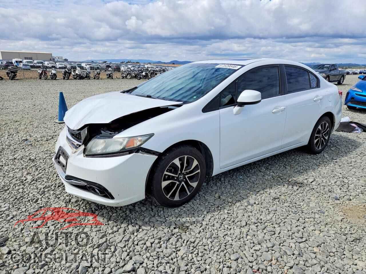 HONDA CIVIC 2013 - 19XFB2F94DE248867