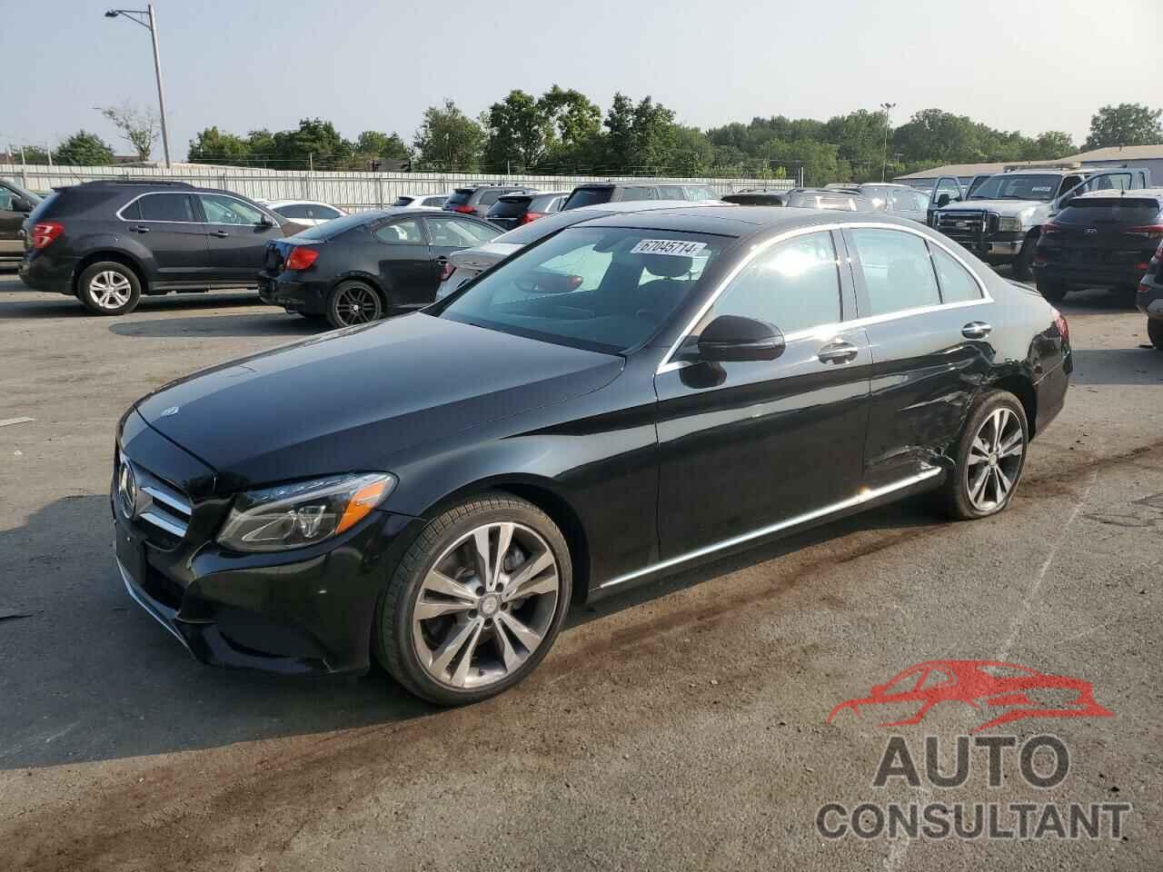 MERCEDES-BENZ C-CLASS 2017 - WDDWF4KB9HR218644