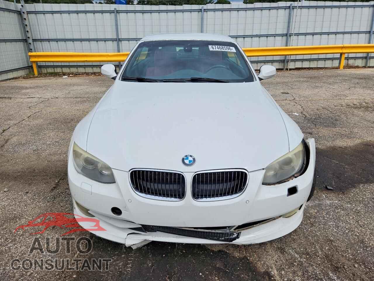 BMW 3 SERIES 2013 - WBADW3C54DJ527271