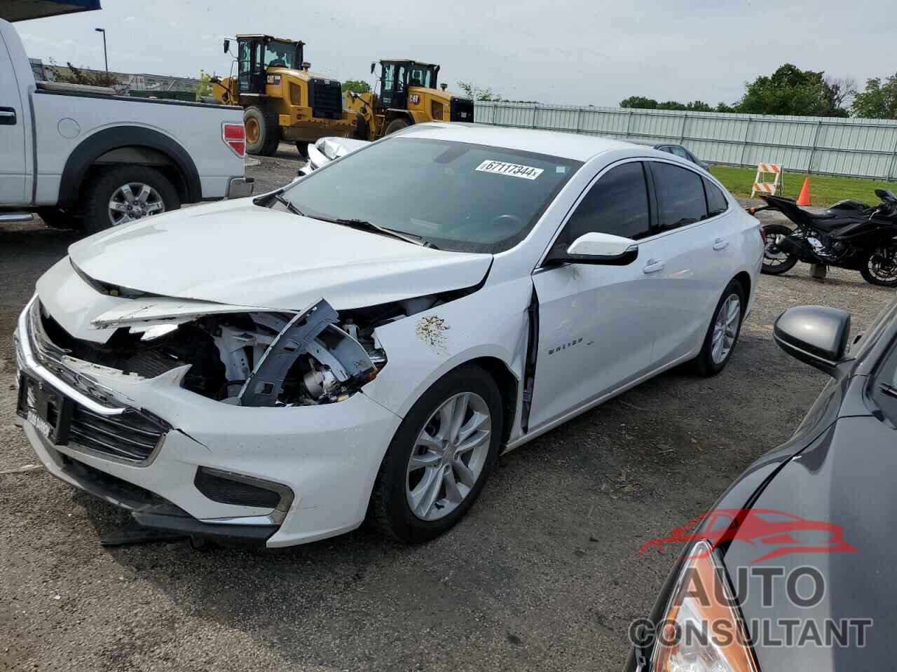 CHEVROLET MALIBU 2017 - 1G1ZE5ST6HF228230