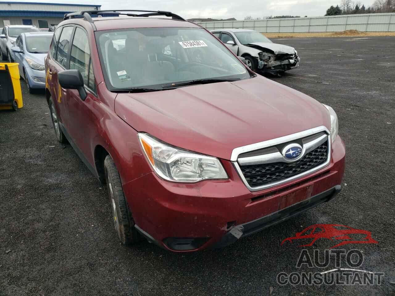 SUBARU FORESTER 2016 - JF2SJABC9GH415673