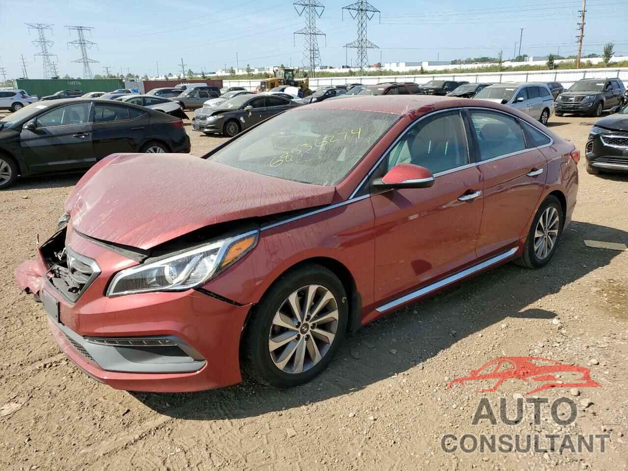 HYUNDAI SONATA 2016 - 5NPE34AF4GH298735