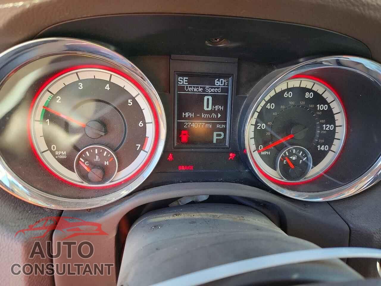 DODGE DURANGO 2013 - 1C4RDJAG5DC654400