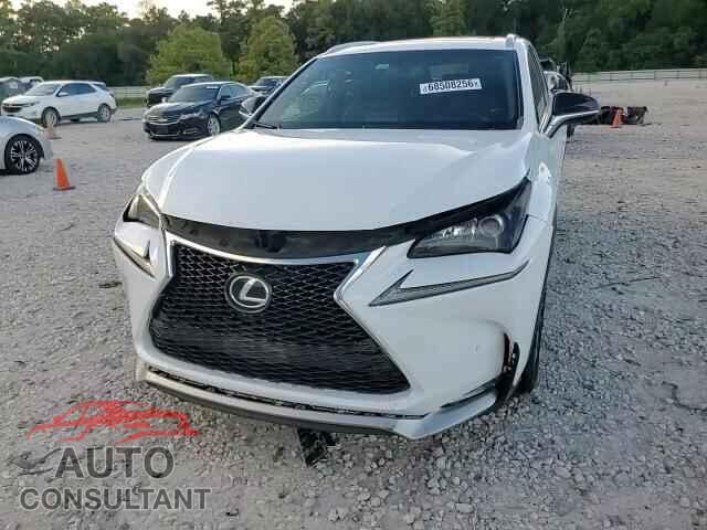 LEXUS NX 2017 - JTJBARBZ9H2137134