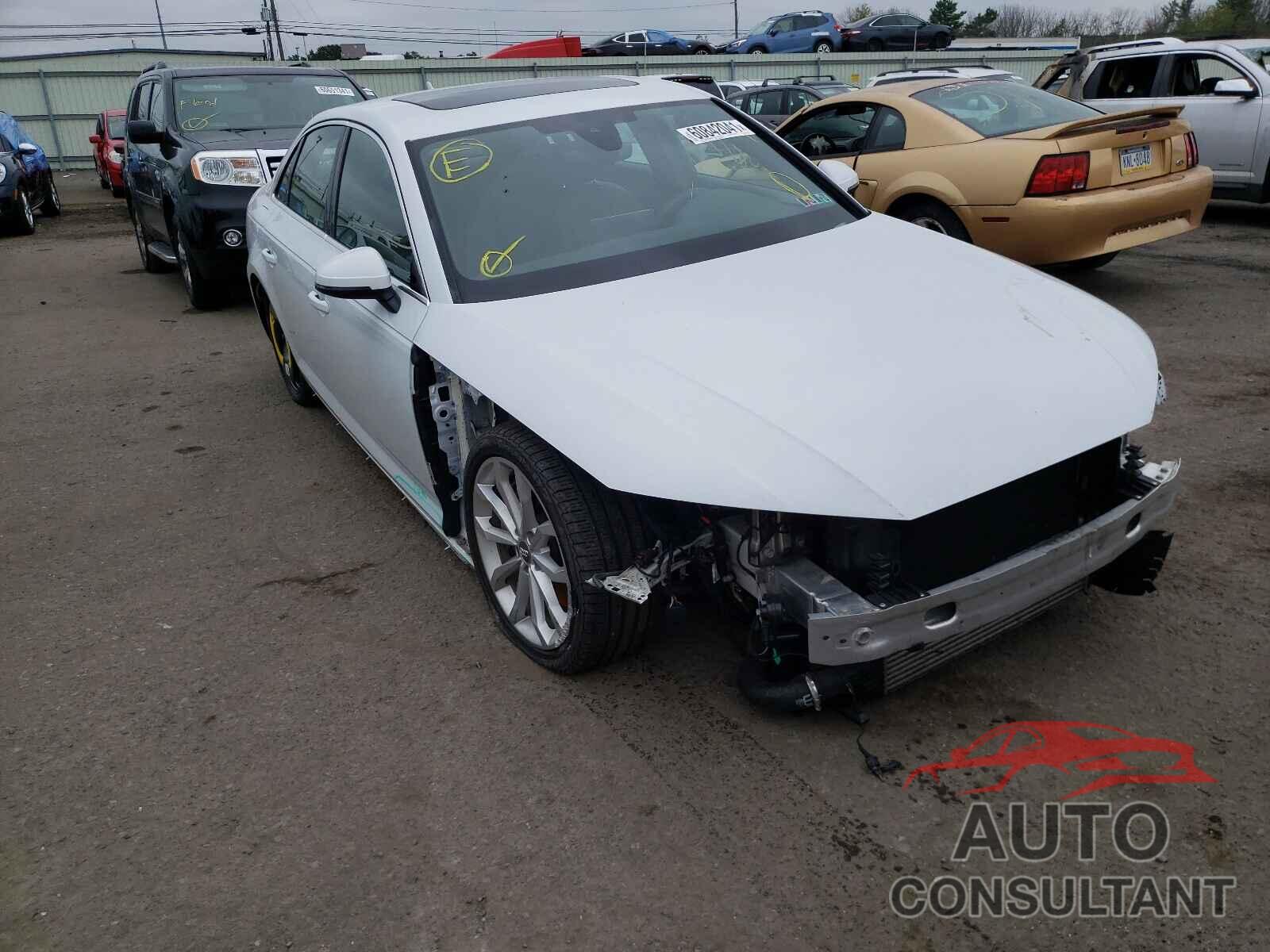 AUDI A4 2019 - WAUENAF46KA119575