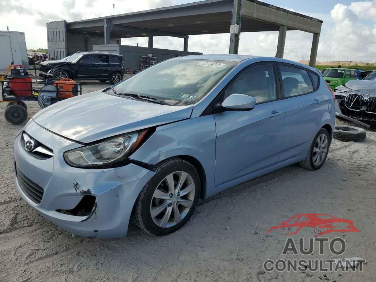 HYUNDAI ACCENT 2012 - KMHCU5AE3CU012287