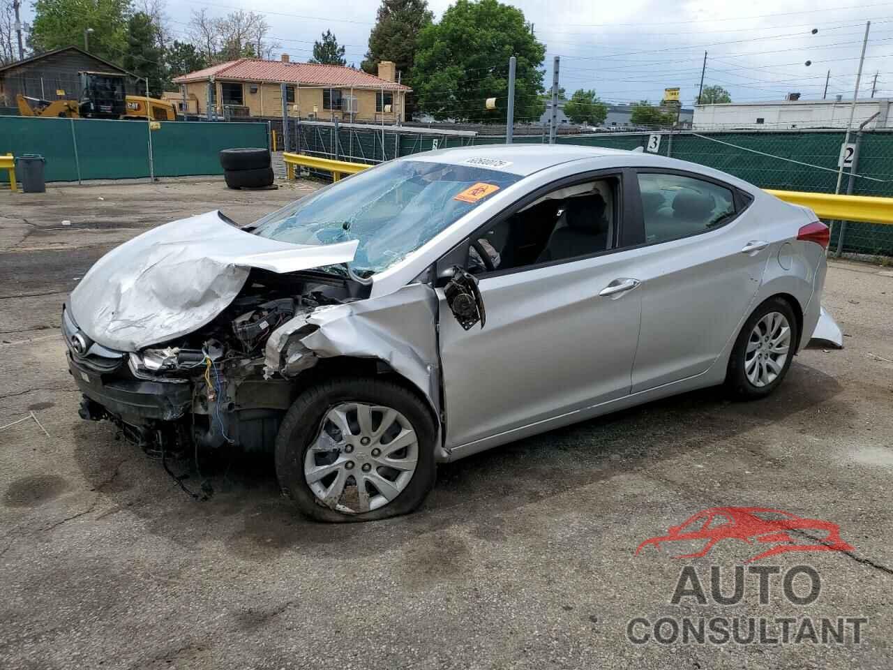 HYUNDAI ELANTRA 2012 - KMHDH4AE6CU352505